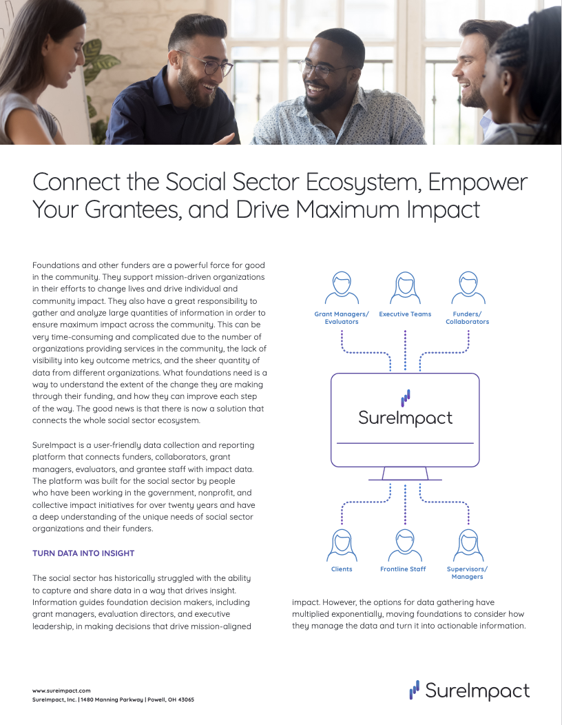 Connect the Social Sector Ecosystem Cover