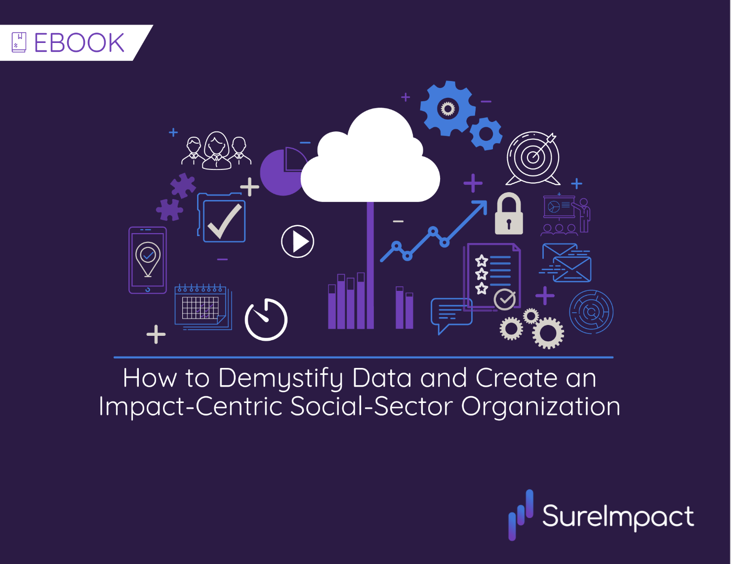 EBOOK How to Demystify Data and Create an Impact-Centric Social-Sector Organizations Cover